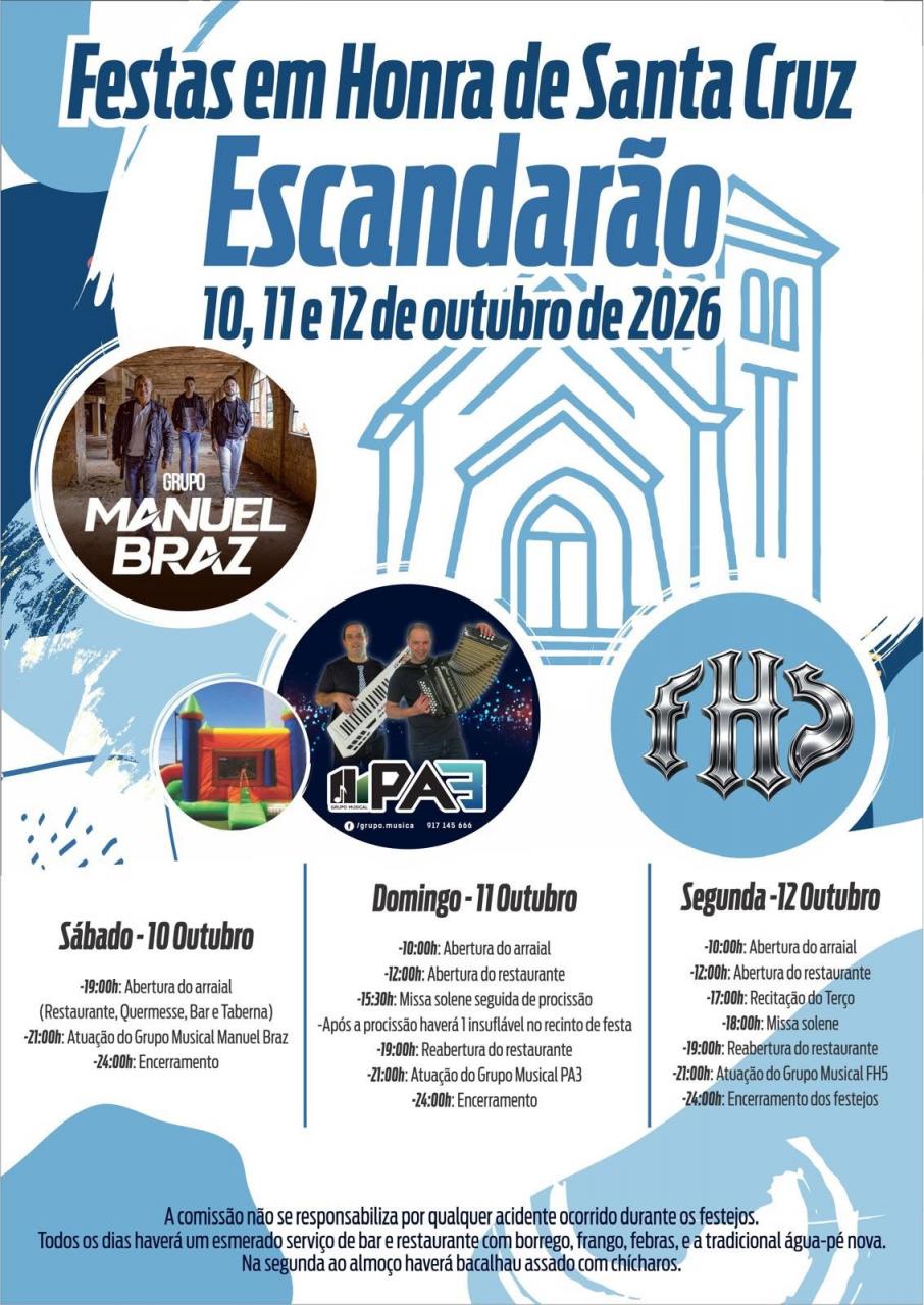 Festa em Honra de Santa Cruz - Escandar&atilde;o